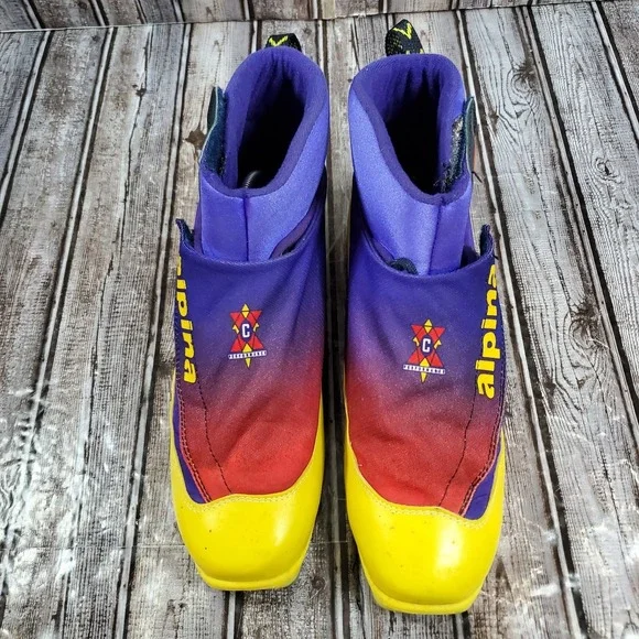 Alpina Cross Country Ski Boots NNN 608 Classic Size 45 Mens 11.5 Women's 12.5 - Picture 6 of 10